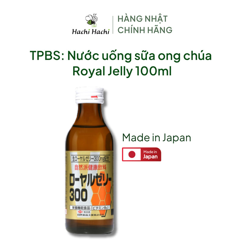 TPBS: Nước uống sữa ong chúa Royal Jelly Nhật Bản 100ml thương hiệu NIKKO