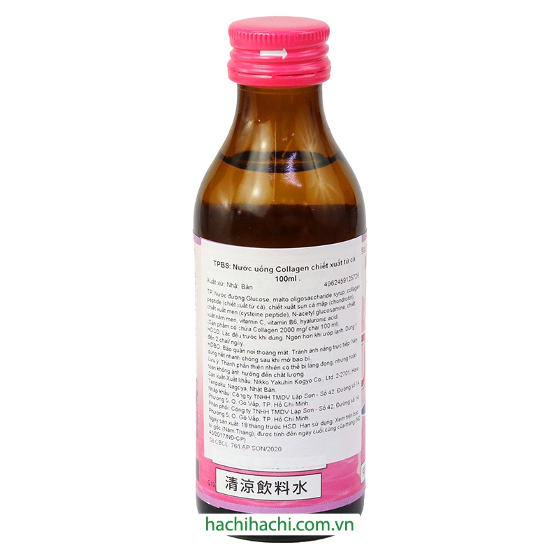 TPBS: Nước uống Collagen Nhật Bản chiết xuất từ cá 100ml thương hiệu NIKKO