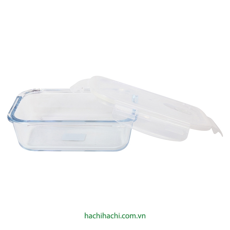 Hộp thủy tinh khóa chặt Aderia 600ml thương hiệu ADERIA