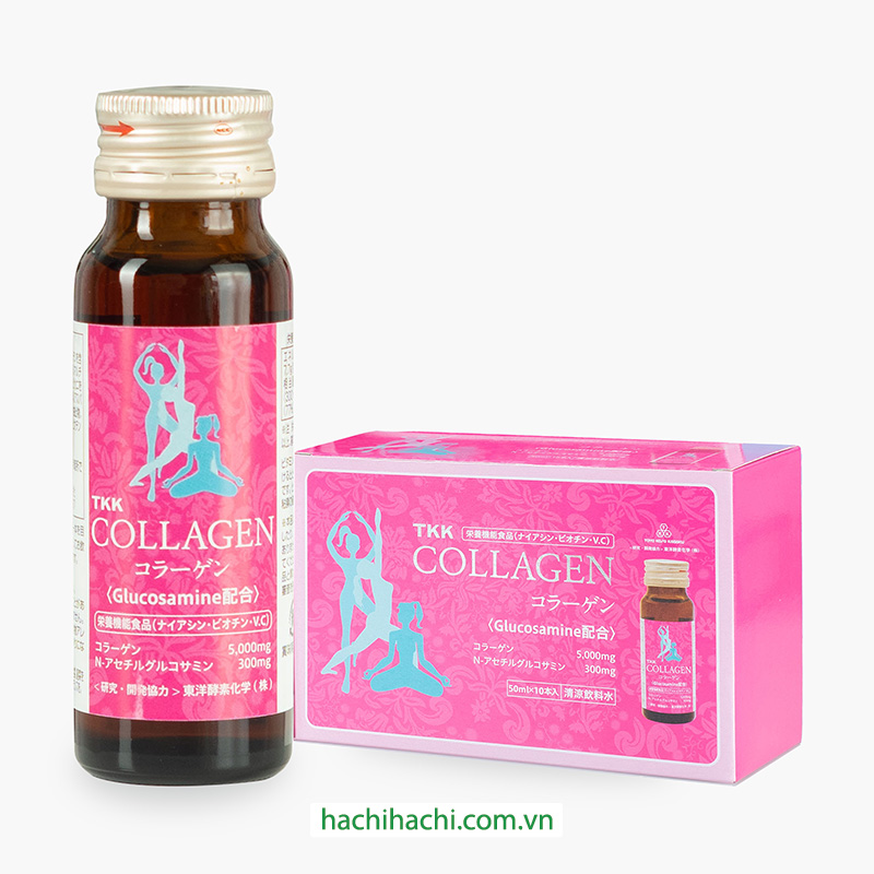 TPBS: Nước uống Collagen Nhật Bản TKK 50mlx10 chai