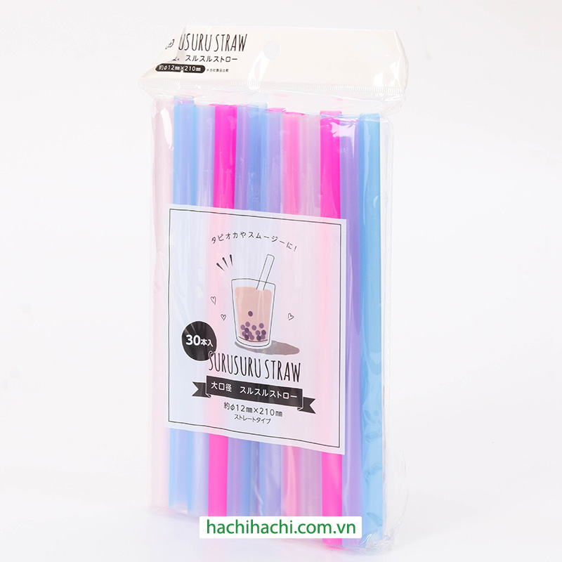 Ống hút trà sữa trân châu 30 cái thương hiệu MORITOKU