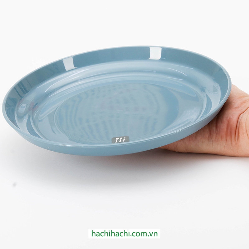 Đĩa nhựa 21cm, dùng được lò vi sóng thương hiệu MORITOKU