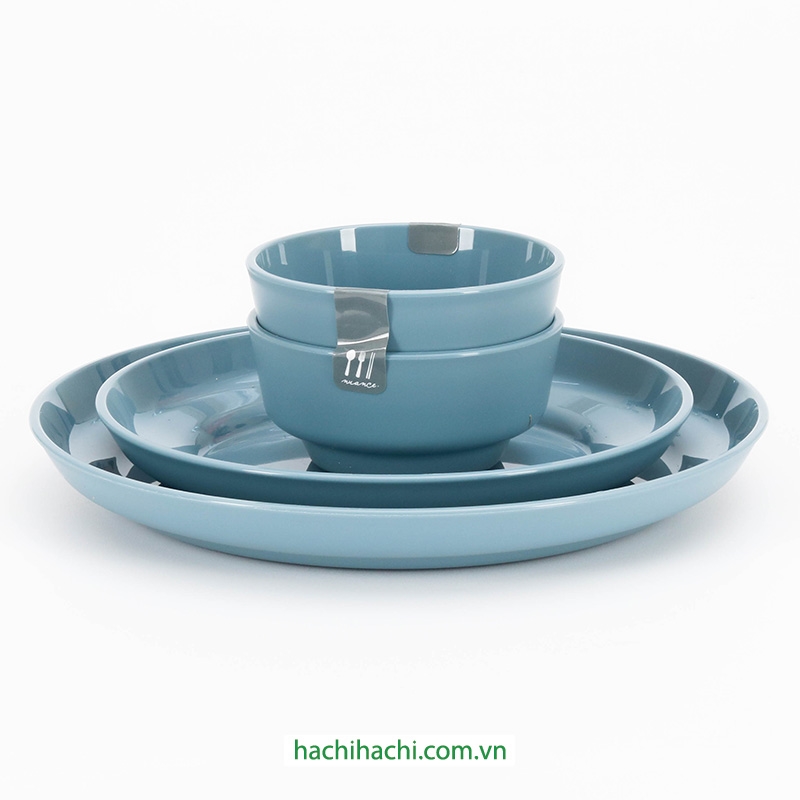 Đĩa nhựa 21cm, dùng được lò vi sóng thương hiệu MORITOKU
