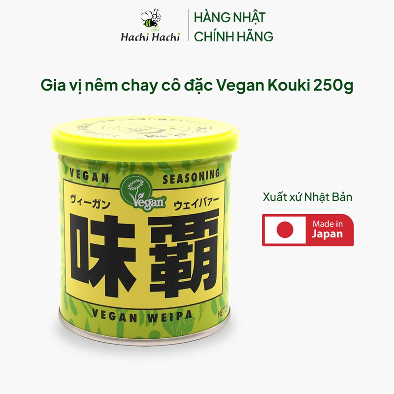 Gia vị nêm chay cô đặc Vegan Kouki 250g thương hiệu KOUKISHOKO