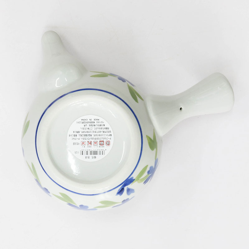Ấm sứ pha trà 400ml Hoa Sakura xanh (Kèm lưới lọc) thương hiệu YAMAGIN