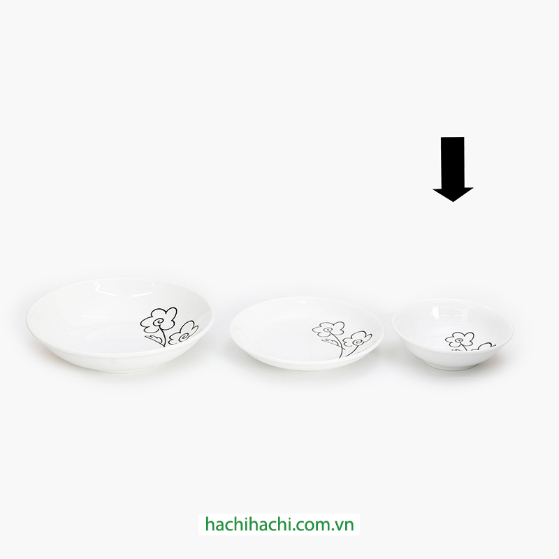 Chén bát sứ 11cm, dùng được lò vi sóng thương hiệu 