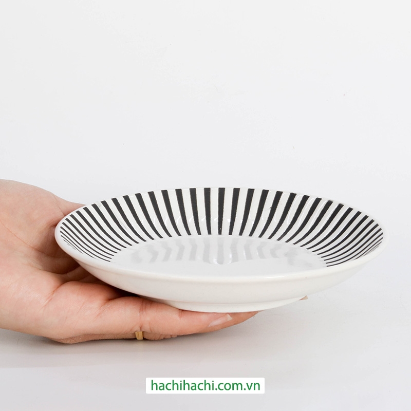 Đĩa sứ 14cm  thương hiệu 