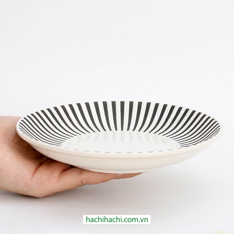 Đĩa sứ 16.7cm  thương hiệu 