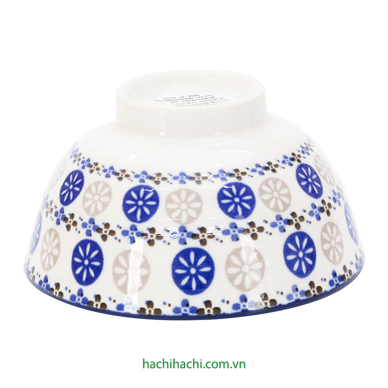 Chén bát sứ, chén bát ăn cơm 11.6cm (Xanh), dùng được lò vi sóng thương hiệu 