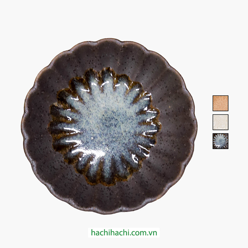 Đĩa sứ Nhật Bản 7.5cm, đĩa gốm sứ nông lòng, cạn lòng, dùng được lò vi sóng (Nhiều mẫu)-Giao mẫu ngẫu nhiên