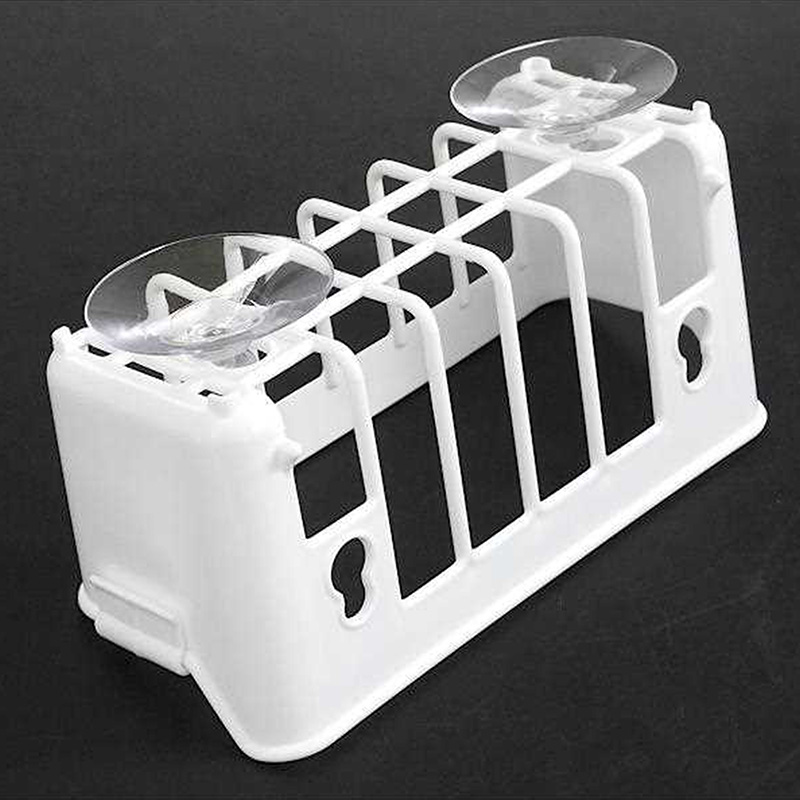 Giá để mút rửa chén 18.7x7.5cm có móc hít tường, móc úp chai thương hiệu YAMADA
