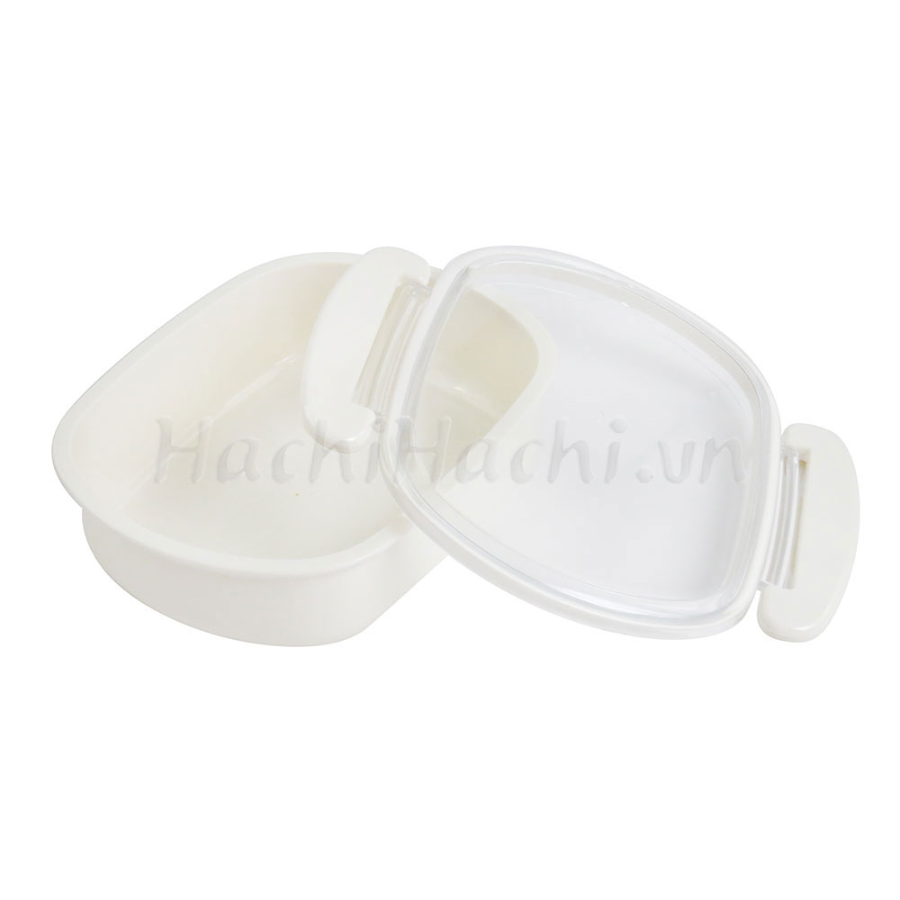 Hộp nhựa đựng thực phẩm Yamada 480ml, nắp khóa chặt, dùng được lò vi sóng thương hiệu YAMADA