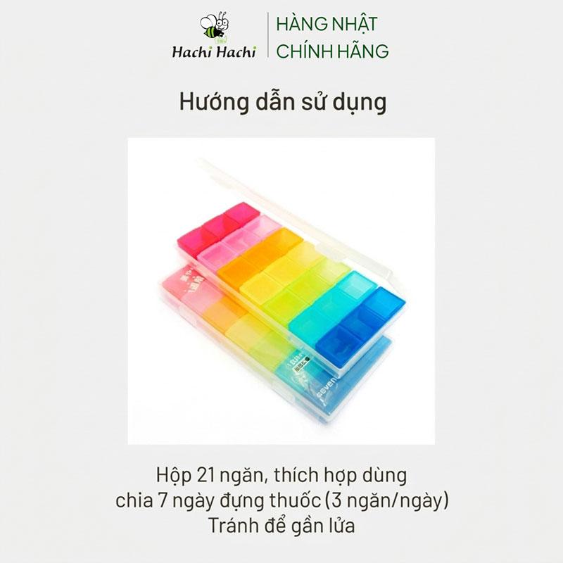 Hộp đựng chia ngăn 21 ngăn 8.5x17.9cm thương hiệu YAMADA