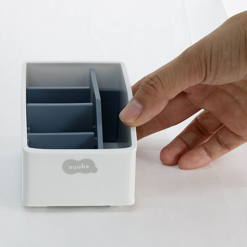 Khay đựng văn phòng phẩm Nhật Bản chia ngăn 6 ngăn 7x10cm thương hiệu YAMADA