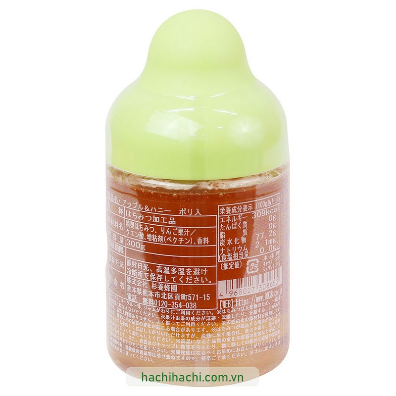Mật ong vị táo Sugi Bee 300g thương hiệu 
