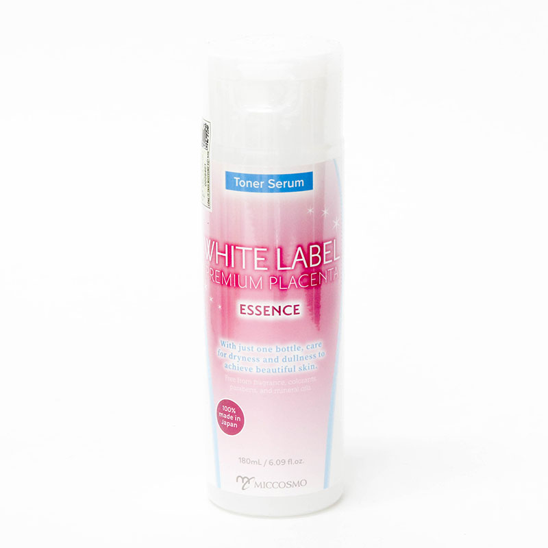 Tinh chất dưỡng da trắng sáng, cấp ẩm chuyên sâu Nhật Bản White Label Premium Placenta 180ml thương hiệu MICCOSMO