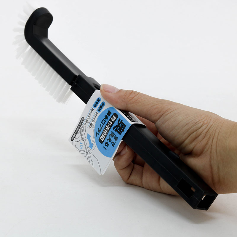 Bàn chải chà vệ sinh miệng lỗ thoát nước, tùy chỉnh độ dài cán 27 - 36.5cm (Nhiều mẫu)-Giao mẫu ngẫu nhiên thương hiệu MOTOBAYASHI