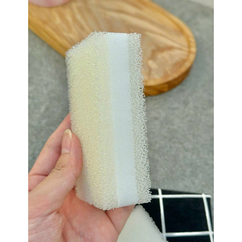 Mút rửa chén tạo bọt Eluo 3 cái (loại mềm) thương hiệu ELUO