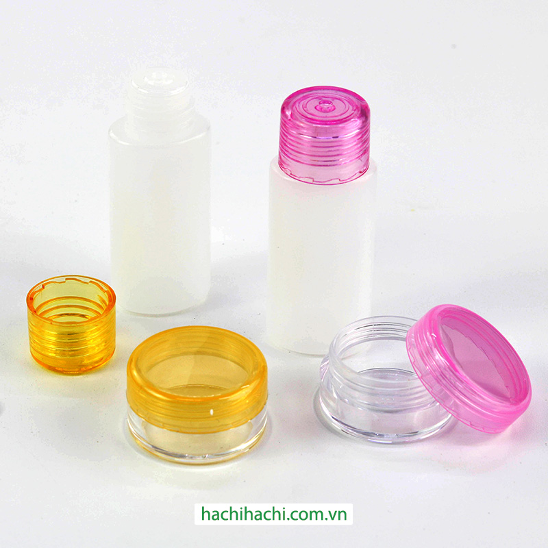 Bộ chiết mỹ phẩm chai 12ml và hũ 5g (Nhiều mẫu)-Giao mẫu ngẫu nhiên thương hiệu MITSUKI