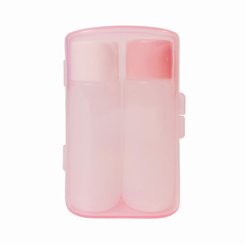 Bộ chiết mỹ phẩm dạng nắp vặn kèm hộp đựng 40mlx2 cái (Nhiều mẫu)-Giao mẫu ngẫu nhiên thương hiệu MITSUKI