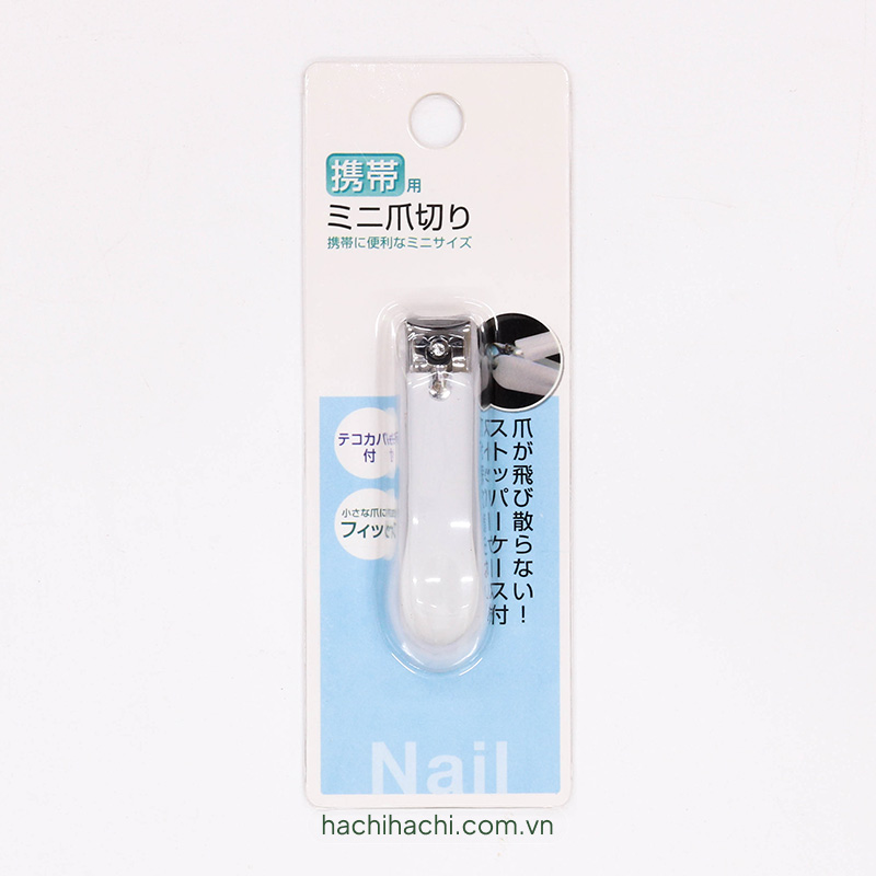 Bấm móng tay kèm ngăn đựng móng mini (Nhiều mẫu)-Giao mẫu ngẫu nhiên thương hiệu MITSUKI