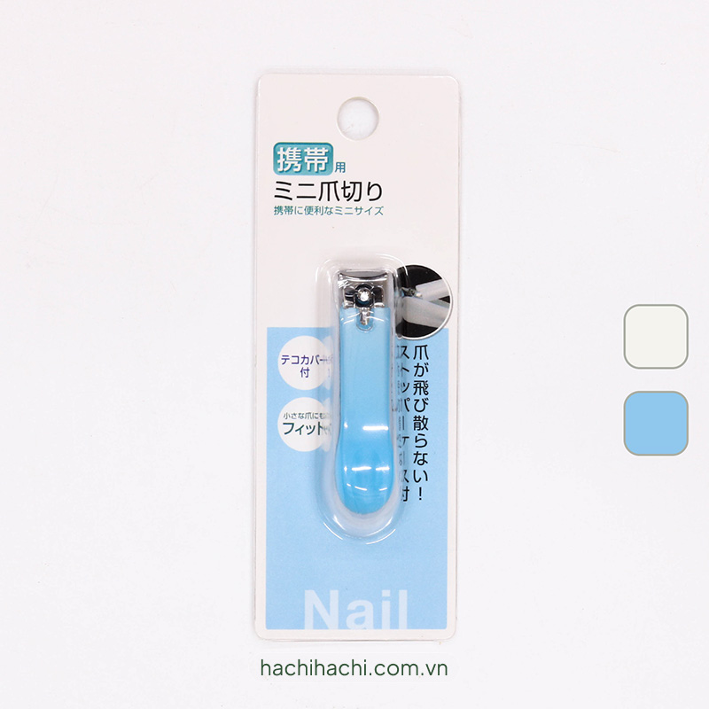 Bấm móng tay kèm ngăn đựng móng mini (Nhiều mẫu)-Giao mẫu ngẫu nhiên