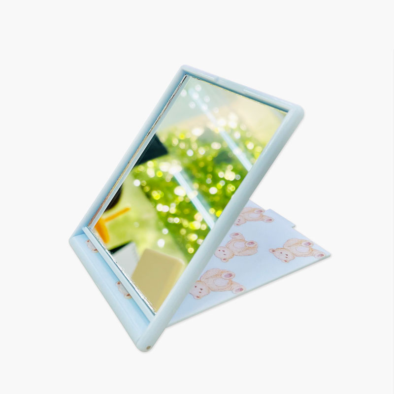 Gương soi bỏ túi hình gấu 9.3x7.2cm (Nhiều mẫu)-Giao mẫu ngẫu nhiên thương hiệu MITSUKI