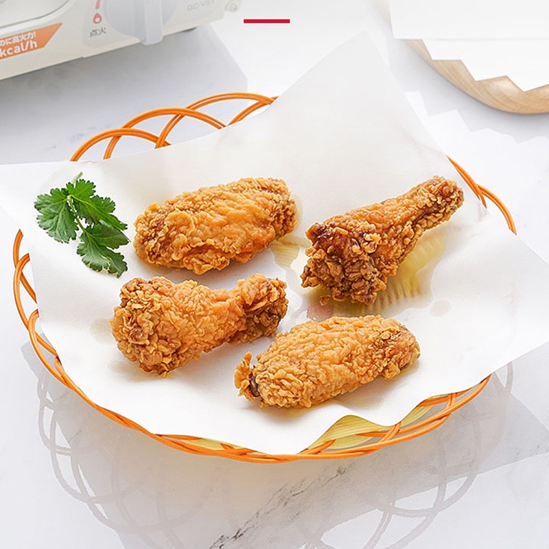 Giấy thấm dầu thực phẩm Nhật Bản Kyowa Shiko 50 tờ 21.8x19.7cm, 100% bột giấy Washi, không tẩy trắng thương hiệu KYOWA SHIKO