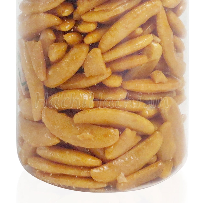Bánh gạo hạt hồng vị nước tương 90g  thương hiệu OHASHI CHINMIDOU