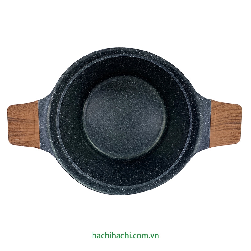 Nồi nhôm chống dính 20cm kèm nắp kính thương hiệu WONDER CHEF