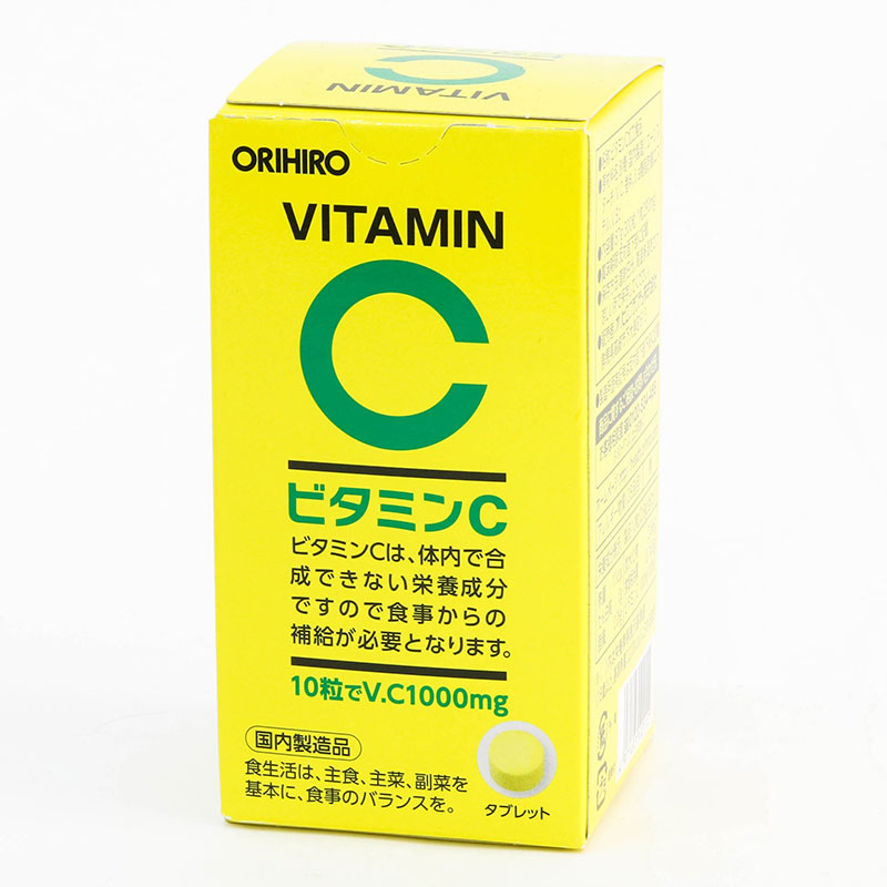 TPBVSK: Viên uống Orihiro vitamin C Nhật Bản (300 viên), chống oxy hóa thương hiệu ORIHIRO