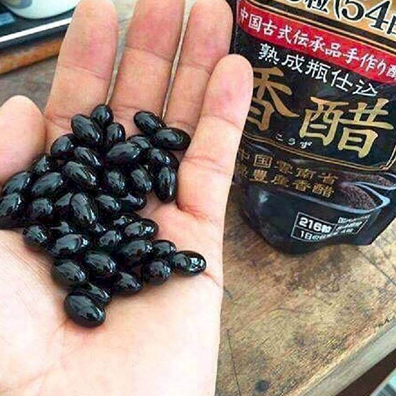 TPBVSK: Viên uống Orihiro Kozu Capsule Nhật Bản 216 viên, giấm đen hạn chế hấp thu chất béo, giúp giảm béo thương hiệu ORIHIRO
