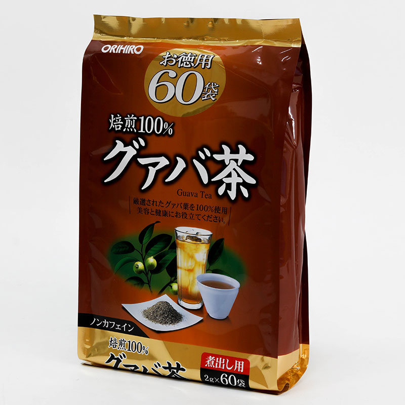 Trà ổi Orihiro 120g (2gx60gói) thương hiệu ORIHIRO