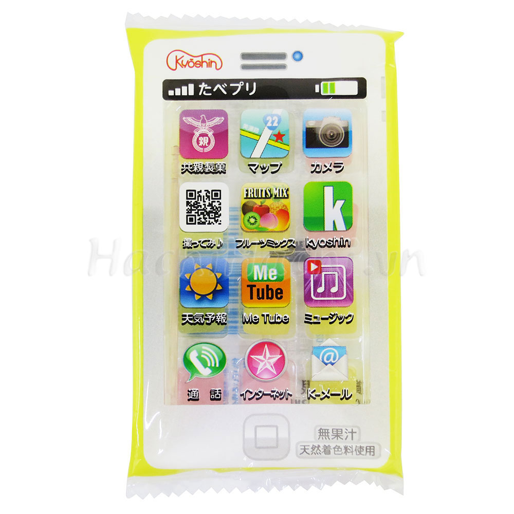 Kẹo dẻo Mochi trái cây túi hình smartphone 14g thương hiệu KYOUSHIN SEIKA