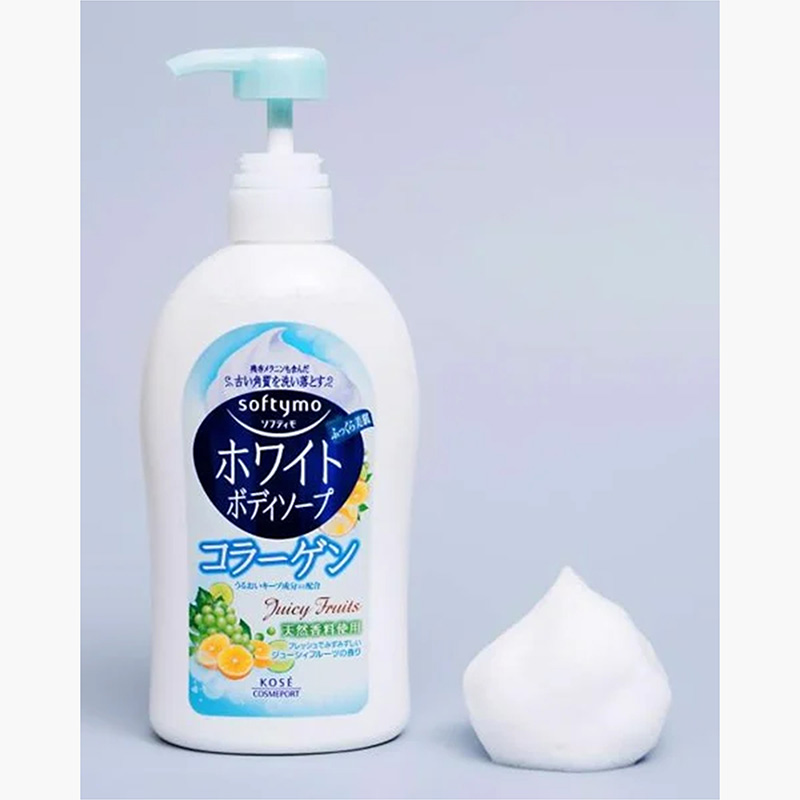 Sữa tắm trắng da Collagen Kose Softymo 600ml thương hiệu KOSE