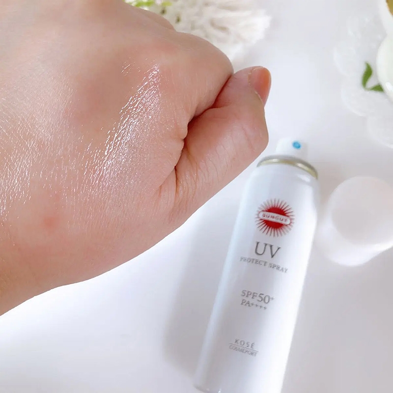 Xịt chống nắng dưỡng sáng da Kose Sun Cut SPF50+ PA++++ 60g thương hiệu KOSE