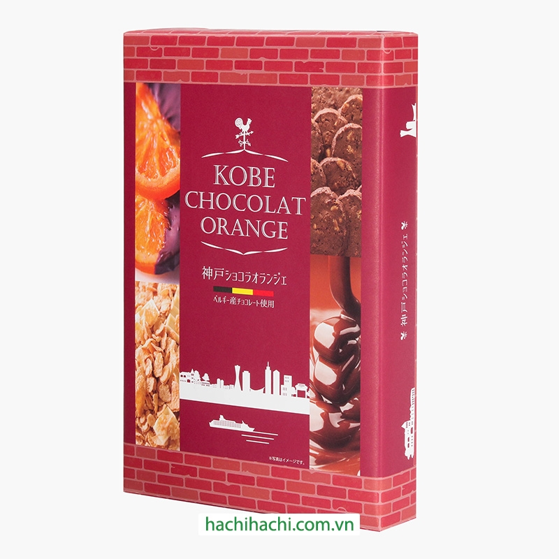 Bánh quy socola cam Kobe 310 g (27 cái) thương hiệu 