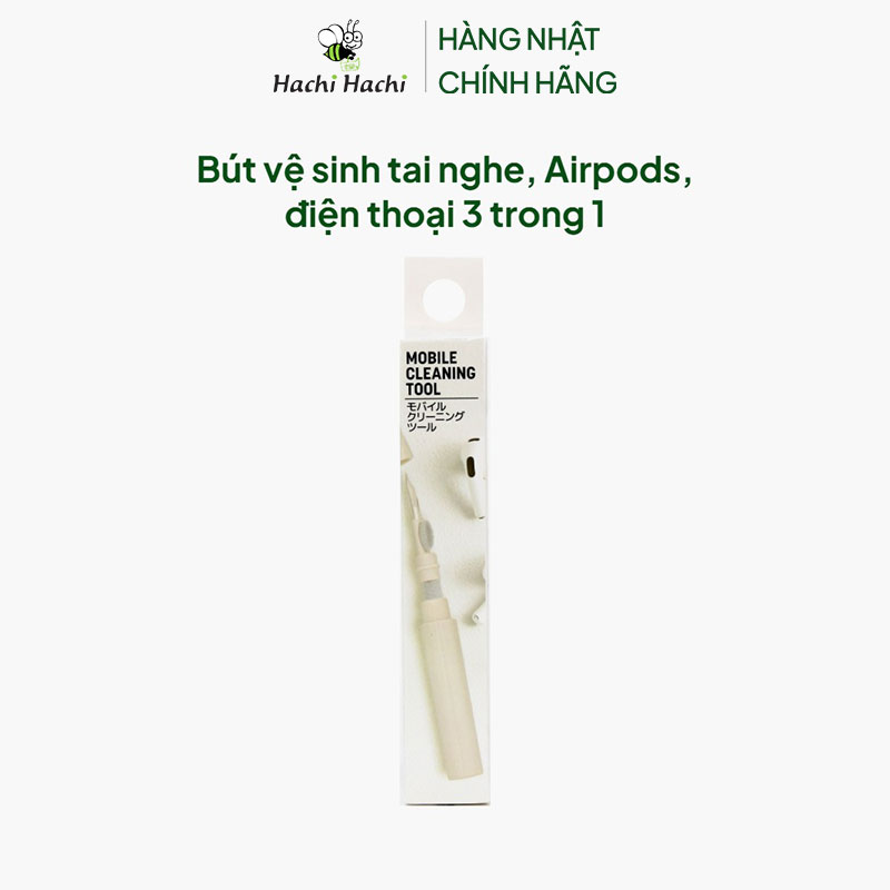 Bút vệ sinh tai nghe, Airpods, điện thoại 3 trong 1 thương hiệu GREEN ORNAMENT