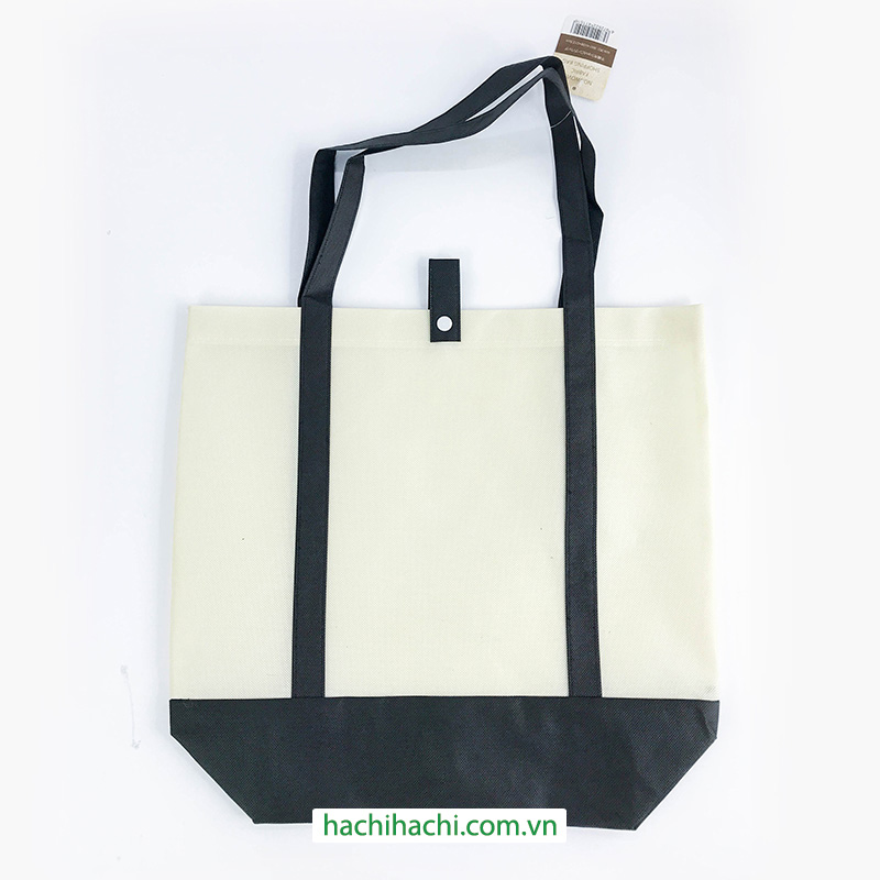 Túi Tote vải không dệt 41x38cm thương hiệu GREEN ORNAMENT
