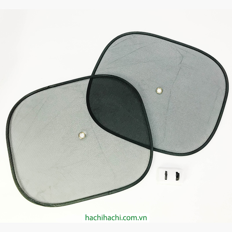 Tấm che nắng trên xe hơi gấp gọn 43.5x38cm (2 cái) thương hiệu GREEN ORNAMENT