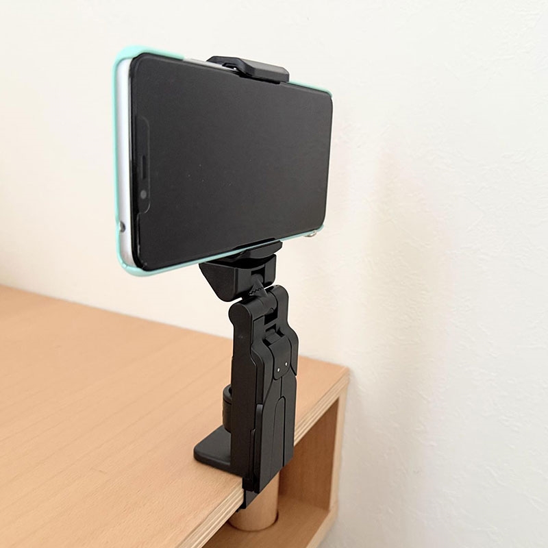 Giá đỡ điện thoại gấp gọn đa năng xoay 360 độ kiêm tripod thương hiệu GREEN ORNAMENT