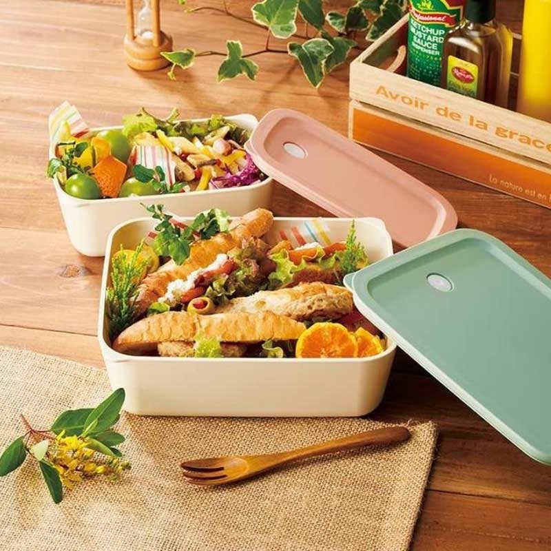Hộp nhựa đựng thực phẩm 1.05 L, dùng được lò vi sóng thương hiệu 