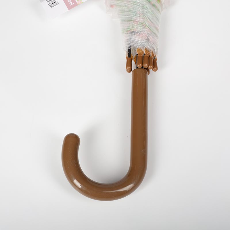 Cây dù trong suốt 60cm hình gấu và hoa thương hiệu 