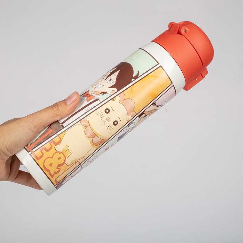Bình giữ nhiệt 480ml họa tiết hoạt hình thương hiệu 
