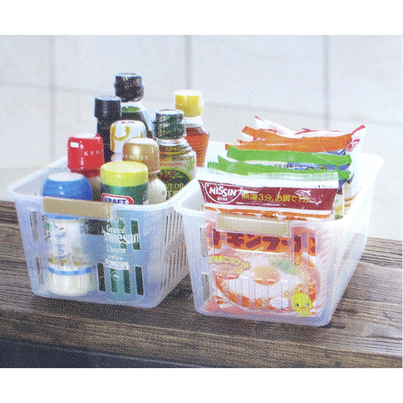 Rổ nhựa đựng vật dụng 17.5x30cm thương hiệu SANADA