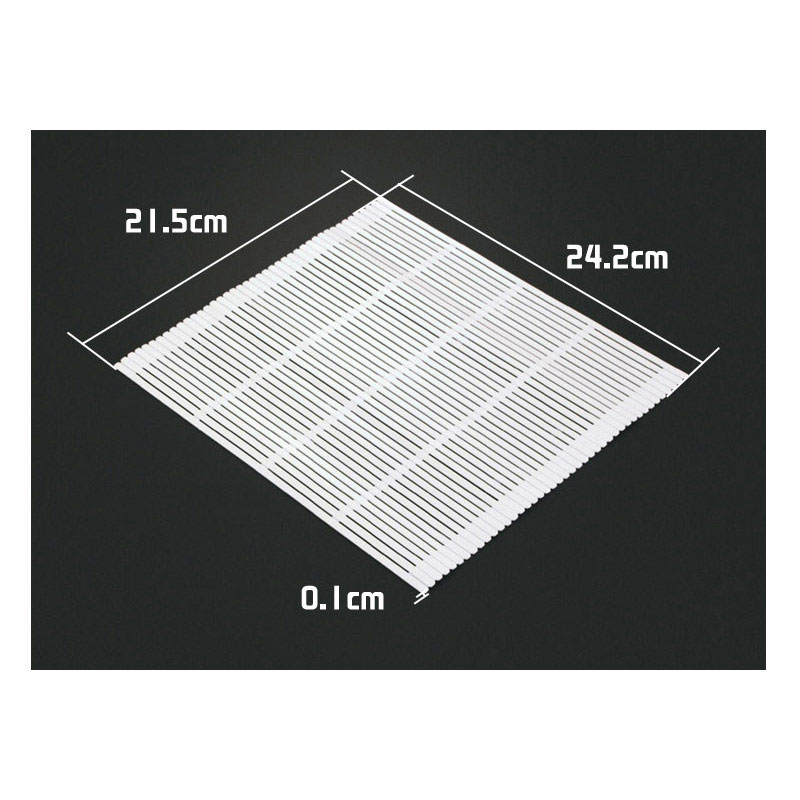 Mành nhựa cuốn sushi 24.2x21.5cm  thương hiệu SANADA