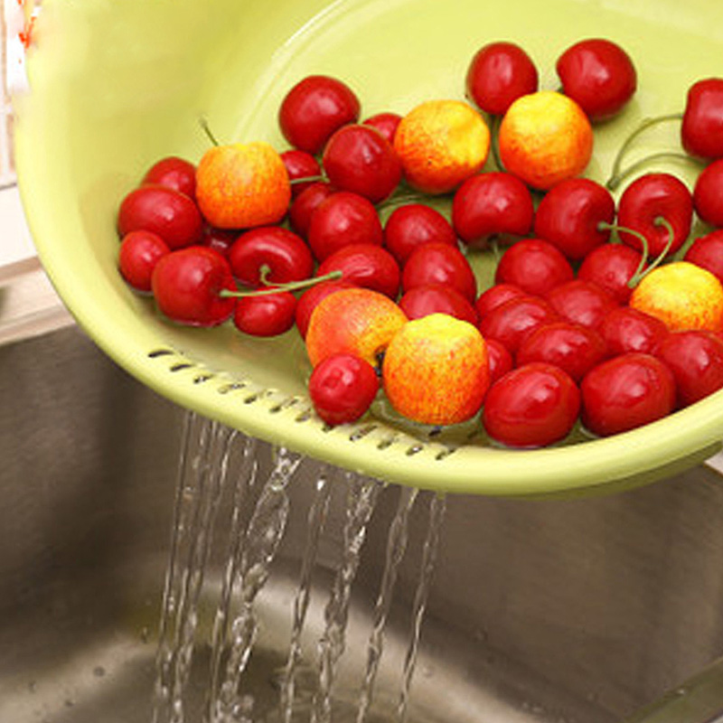 Thau nhựa Nhật Bản Sanada 5.3L (Xanh lá) thương hiệu SANADA