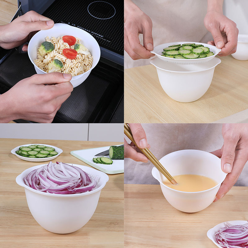 Bộ thau rổ nhựa Nhật Bản BPA Free 1.1L thương hiệu SANADA