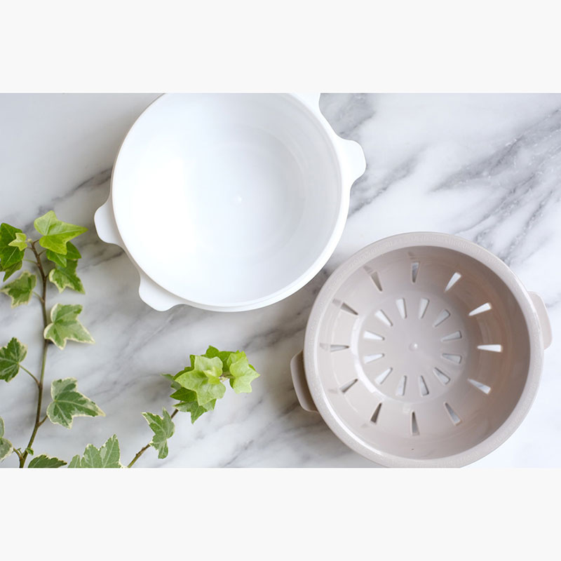 Hộp nấu trứng lòng đào trong lò vi sóng Nhật Bản 400ml thương hiệu SANADA