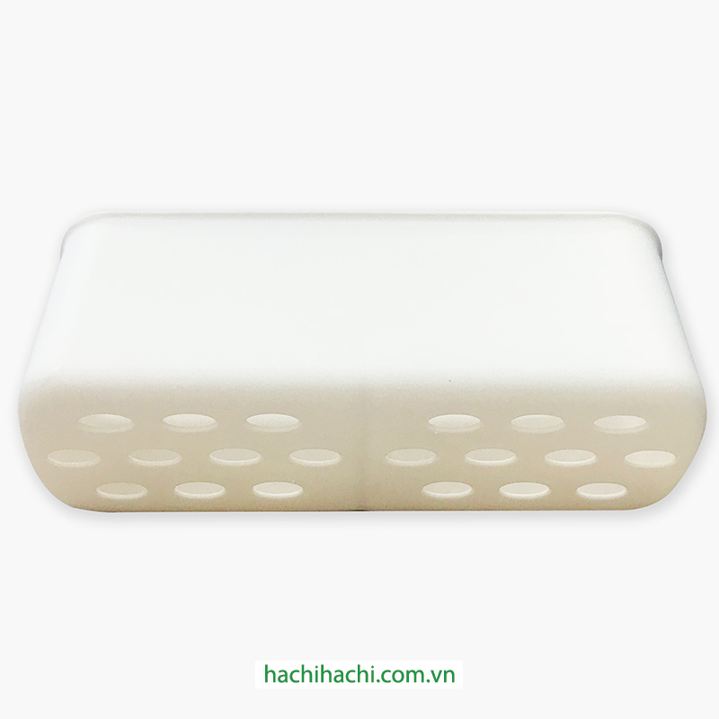 Giá để kem đánh răng, sữa rửa mặt kèm móc hít 22x7.5cm thương hiệu SANADA